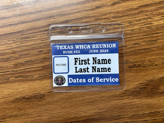 WHCA Member Reunion Badge