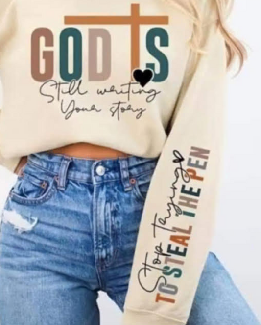 God is Still Writing your Story DTF Print