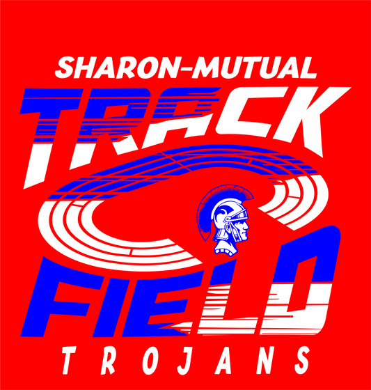 SM TRACK AND FIELD RED HOODIE 2026