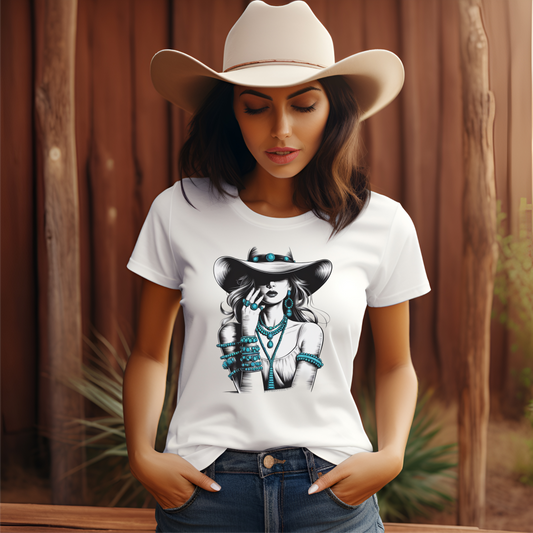 Cowgirl and Turquoise