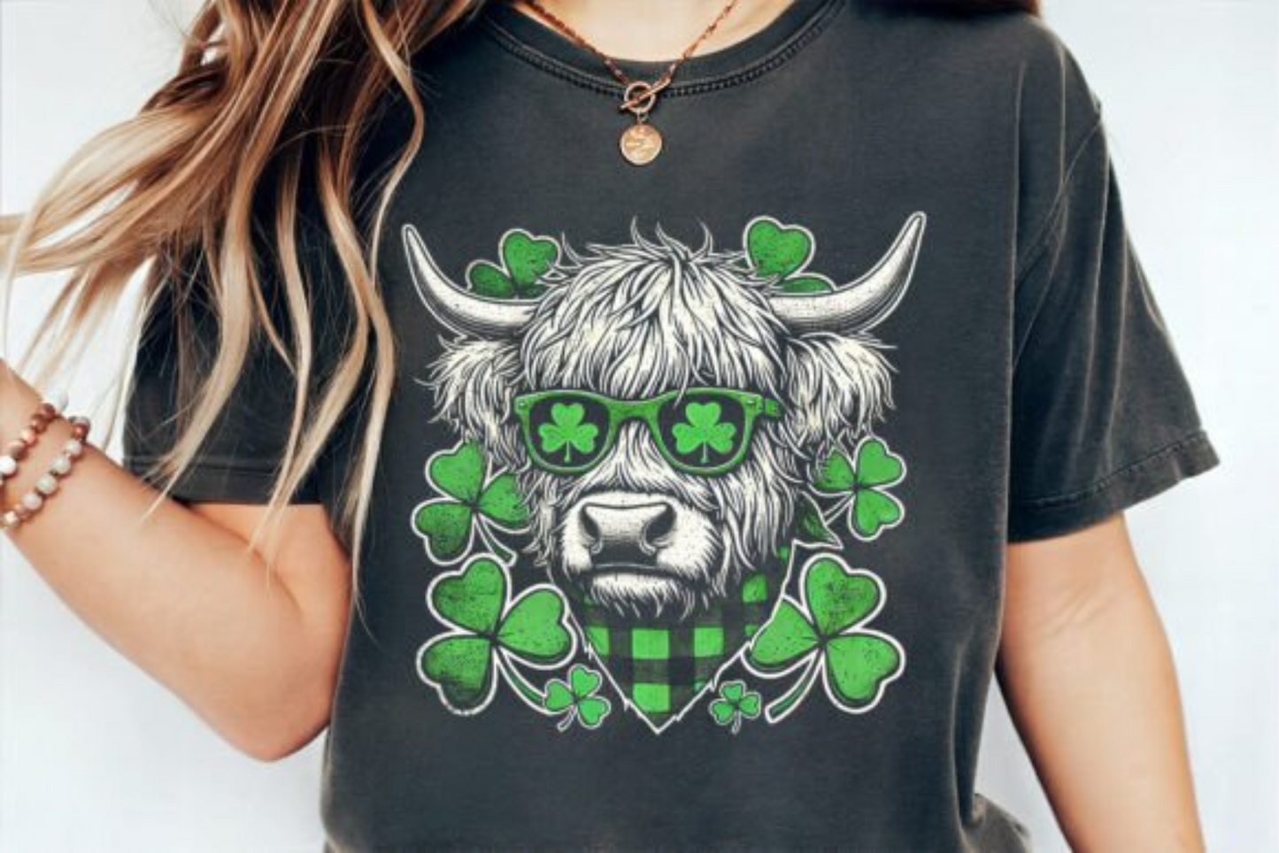 Shamrock Highland Cow