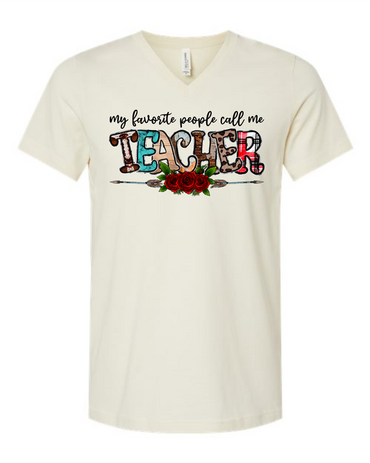 My Favorite People call me Teacher