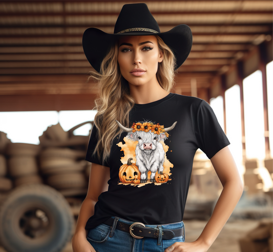 White Cow and Pumpkin